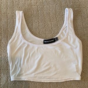 Very thin crop top